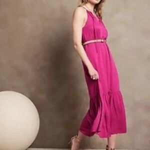 Banana Republic Halter Maxi Dress NWT